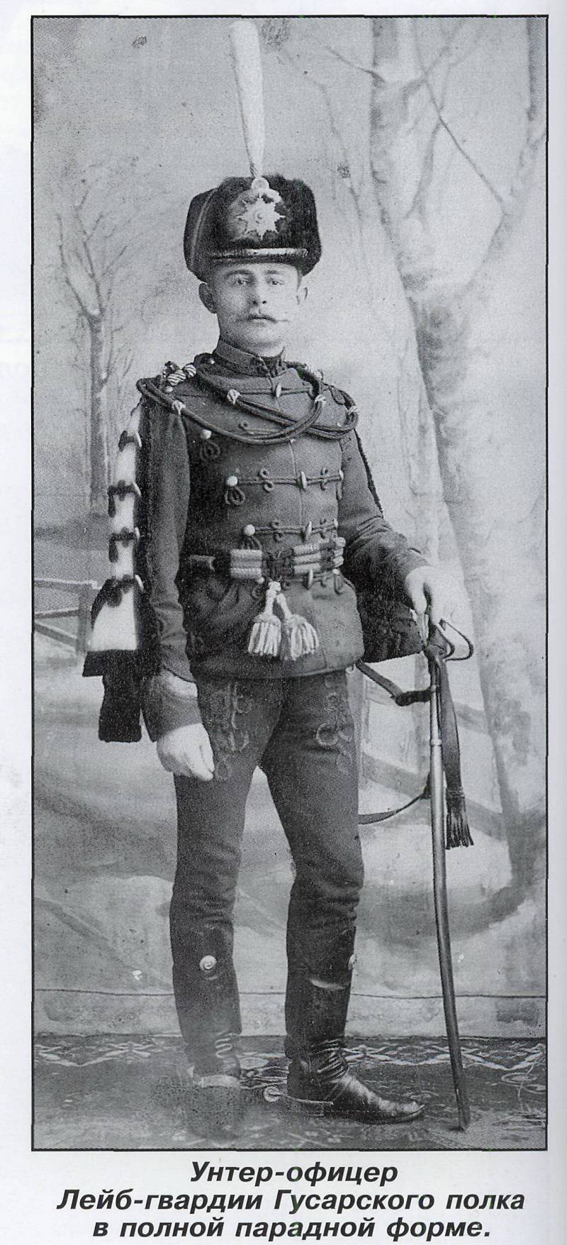 Лейб гвардии Гусарский полк униформа 1914