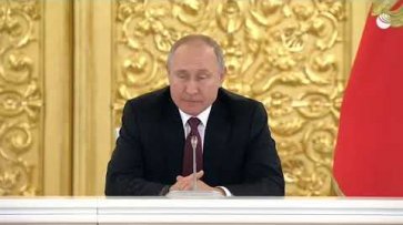 Путин встречается с представителями российского бизнеса - (видео)