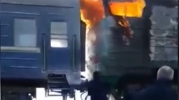 Под Николаевом на ходу загорелся локомотив пассажирского поезда - «Происшествия»