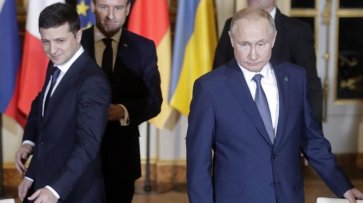 Путин потребовал от Зеленского ответа о выполнении "Минска-2" - «Политика»