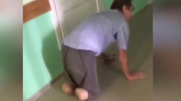 В башкирской больнице сняли ползущего за санитаркой инвалида и оставленного на полу пациента - «Общество»