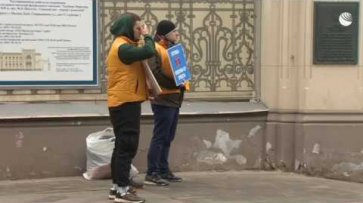 Пикет в Москве в поддержку Sputnik Эстония - (видео)