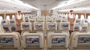 Emirates представила новый класс в своих самолетах - (видео)