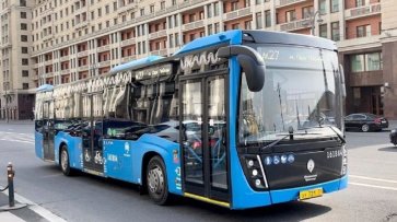 В Москве появиться почти полтысячи новых автобусов от «КАМАЗ»