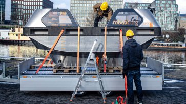 В Амстердаме начались испытания беспилотных электрических лодок