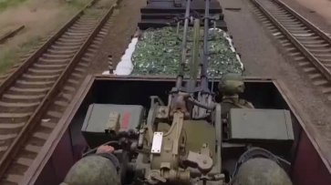 В зоне проведения спецоперации действует специальный поезд «Волга» ВС РФ - «Военные действия»