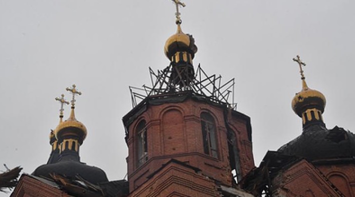 Житель Соледара рассказал о намеренных ударах по церкви военных с Западной Украины - «Новости»