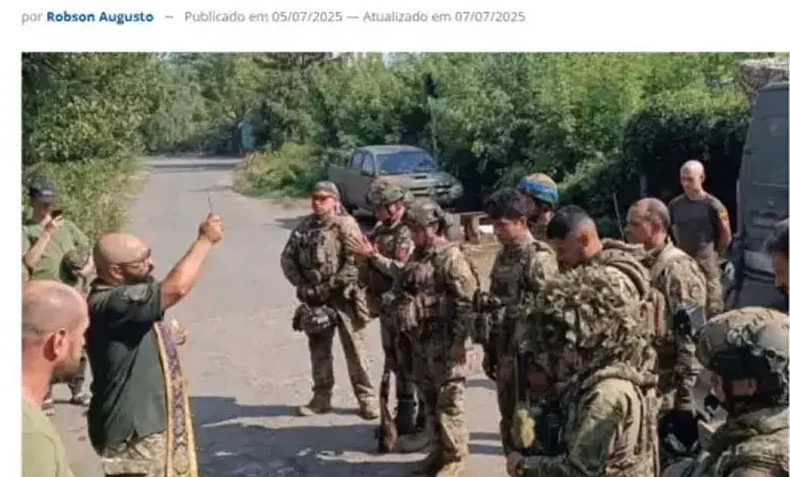 Бразильское военно-тематическое издание открыто вербует наёмников в «Интернациональный легион» Украины - «Военные действия»