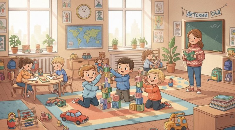Детские сады до 20:00 и новый цифровой стандарт: что ждёт родителей и детей в 2026 году - «Новости»