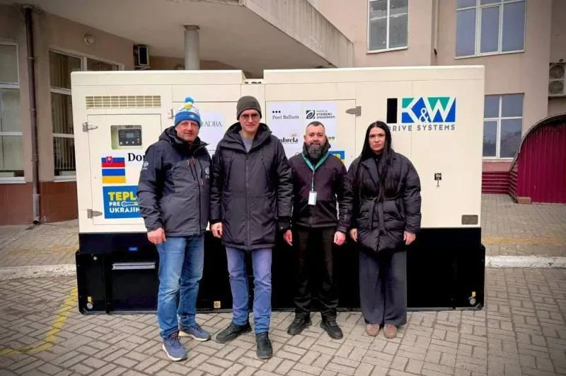 Жителям Одессы торжественно передали генератор, но после видеосъёмки забрали - «Военные действия»