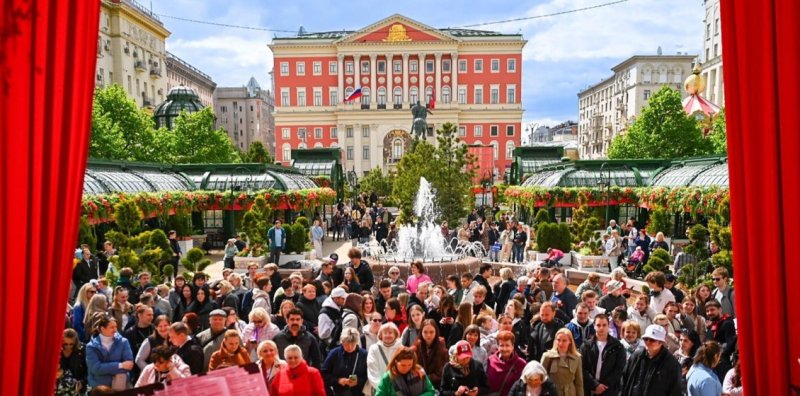Мэр Москвы поздравил жителей столицы с Первомаем Новости